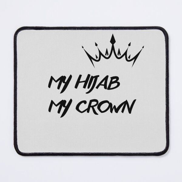 Item preview, My Hijab, My Crown – Minimalist Light Grey Statement for Elegant Hijabis designed and sold by HijabnVibes .