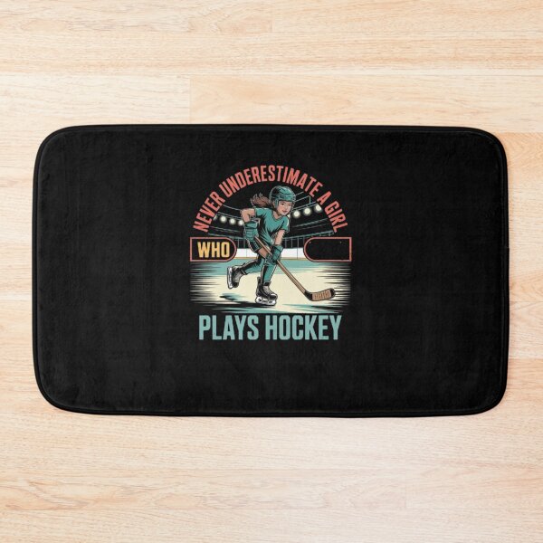 Item preview, Never Underestimate a Girl Who Plays Ice Hockey designed and sold by Jacob noro.