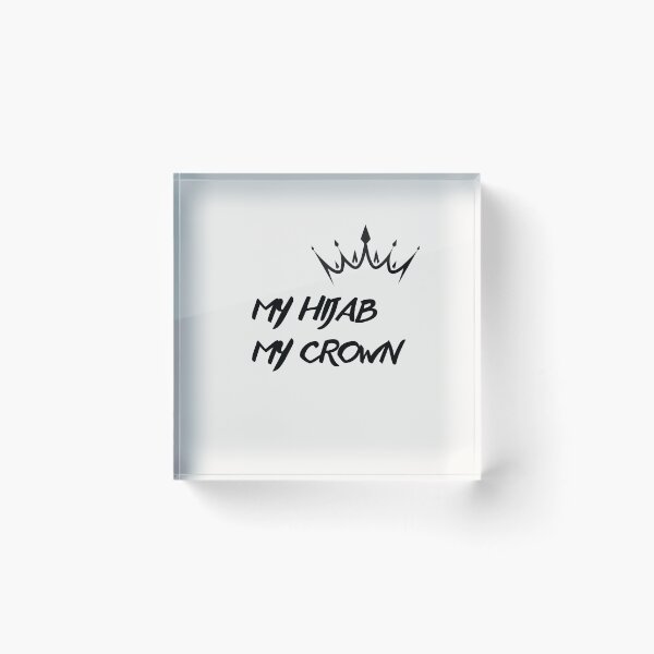Item preview, My Hijab, My Crown – Off-White Purity for the Modest Soul designed and sold by HijabnVibes .