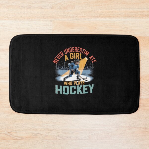 Item preview, Never Underestimate a Girl Who Plays Ice Hockey designed and sold by Jacob noro.