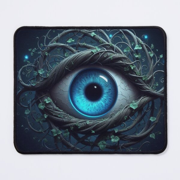 Item preview, Botanical Eye – Evil Eye Symbol with Entwined Vines designed and sold by ashokreddy343.