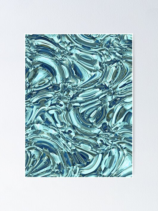 Thumbnail 1 of 3, Poster, Dynamic Shapes designed and sold by Jasnaart.