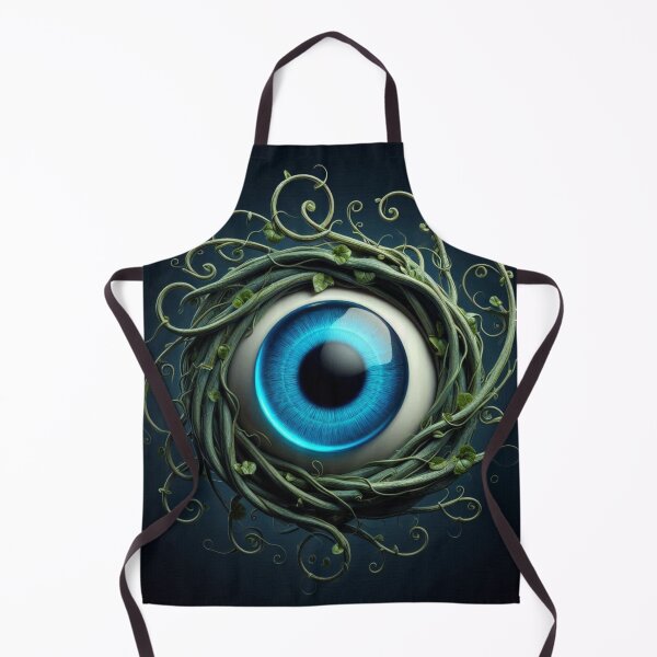 Item preview, Sacred Growth – Evil Eye in Botanical Form designed and sold by ashokreddy343.