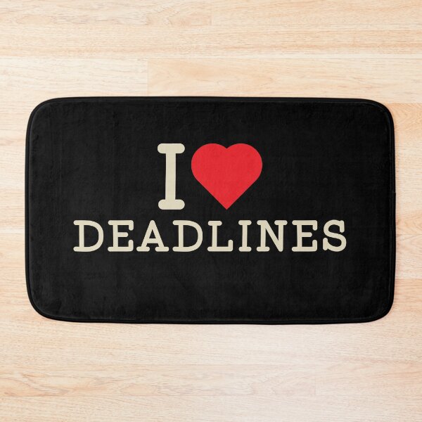 Item preview, I Love Deadlines Funny Writer designed and sold by BootlegLetters.