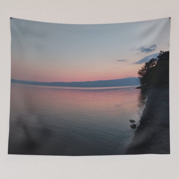 Item preview, Ohrid Lake- Sunset designed and sold by Dreammkd.
