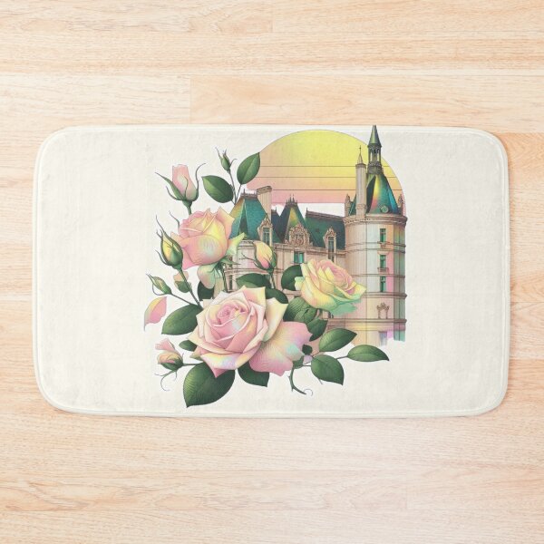 Item preview, Minimalist French Castle - Modern Chateaucore Aesthetic Wall Art designed and sold by Sugar Wisdom .