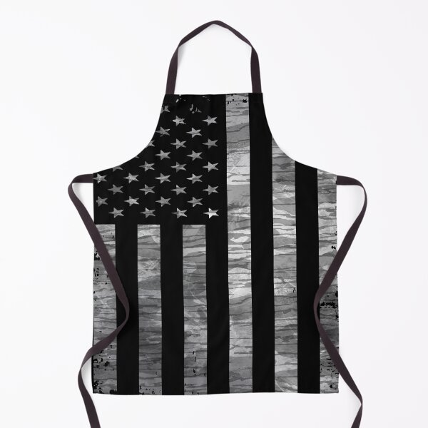 Item preview, Whiteout Bottomland Camo American Flag – Grunge Tactical Style designed and sold by artistwill.