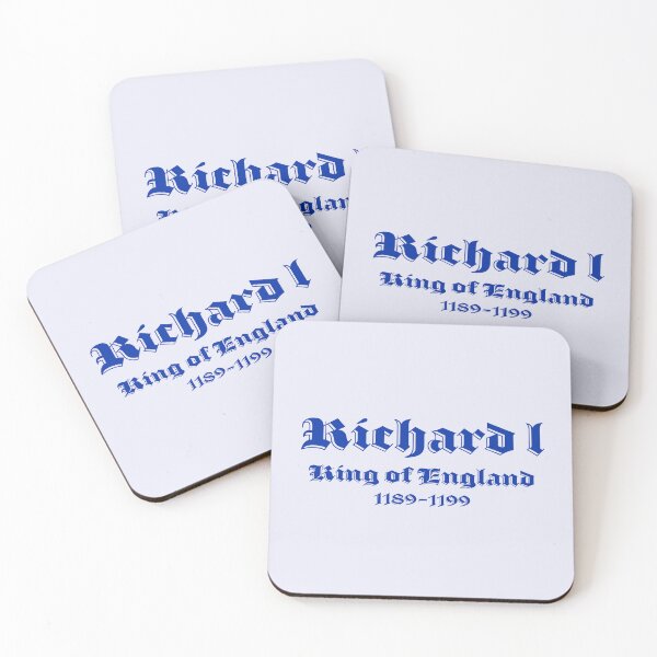 Item preview, Richard I, King of England, British Monarchs designed and sold by CharlottePlaceArt.