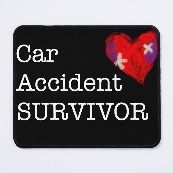 Item preview, Car Accident Survivor designed and sold by LaurenEhretArt.