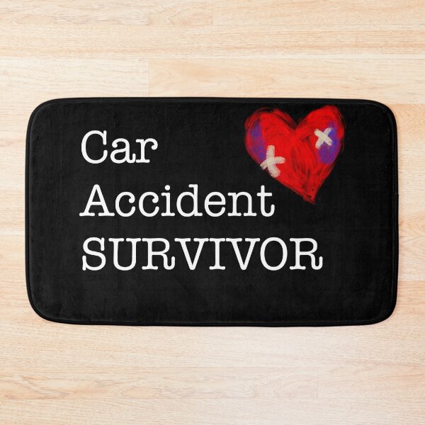 Item preview, Car Accident Survivor designed and sold by LaurenEhretArt.