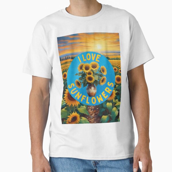 Aperçu de l'œuvre J'adore les tournesols créée et vendue par GasconyPassion.