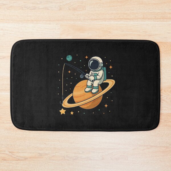 Item preview, Saturn Fishing – Catching Stars designed and sold by HEERMANArt.