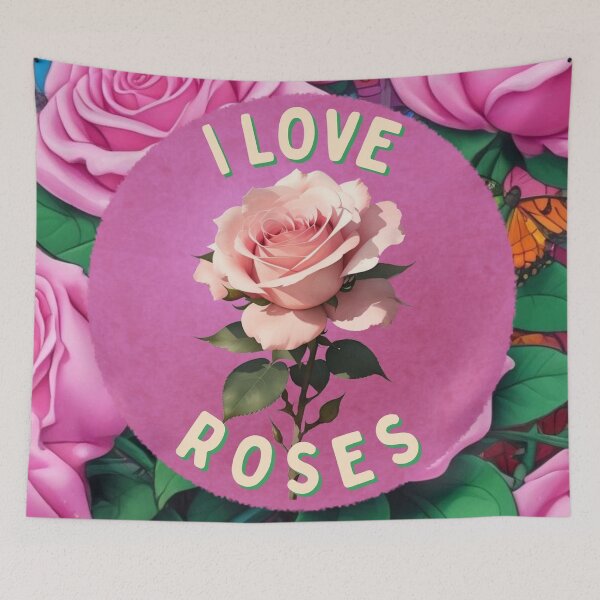 Item preview, I love roses designed and sold by GasconyPassion.