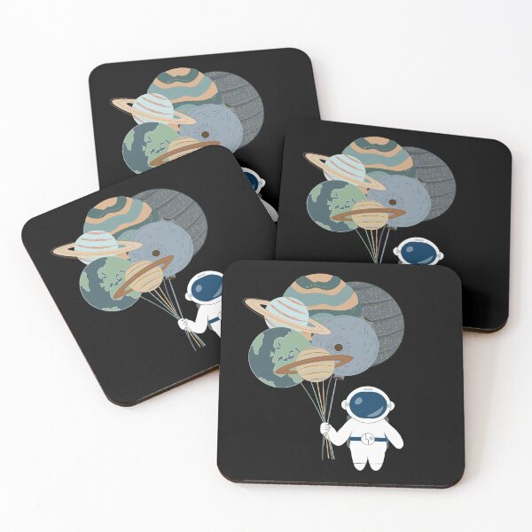 Item preview, Astronaut's Planet Balloons designed and sold by HEERMANArt.