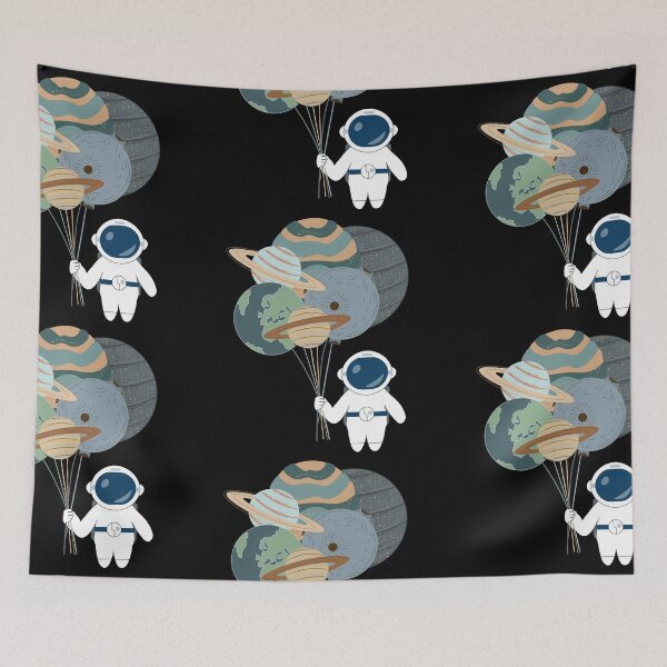 Item preview, Astronaut's Planet Balloons designed and sold by HEERMANArt.