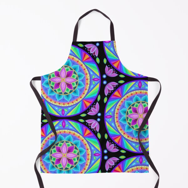 Item preview, Sacred Rainbow Lotus Mandala designed and sold by Soozie Wray.