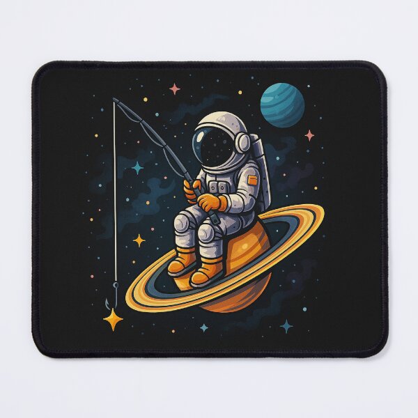 Item preview, Saturn Ring Fishing – Catch a Star designed and sold by HEERMANArt.