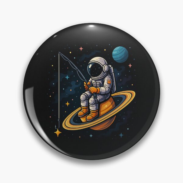 Item preview, Saturn Ring Fishing – Catch a Star designed and sold by HEERMANArt.