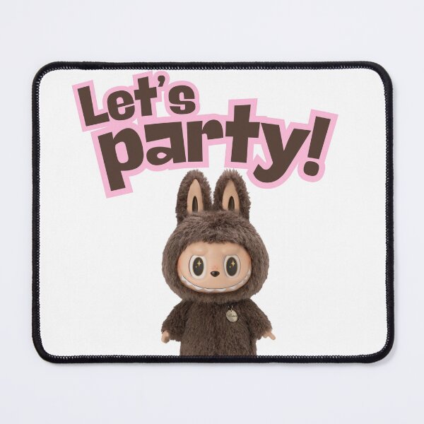 Item preview, Let's party  labubu cute stickers  designed and sold by Activemoms.