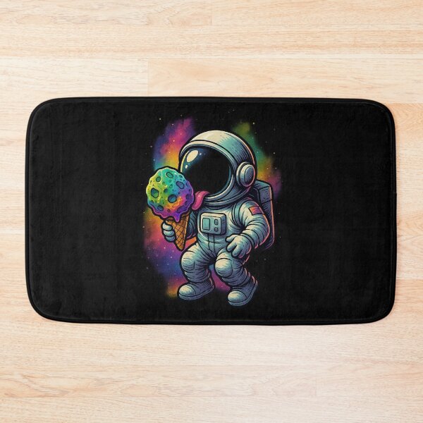 Item preview, Licking Neon Ice Meteorites – Cosmic Ice Cream Vibes designed and sold by HEERMANArt.