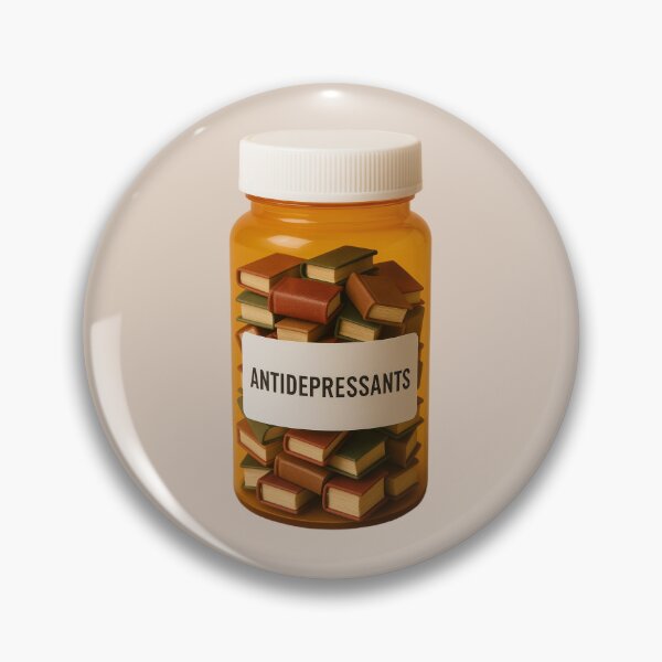 Item preview, Bottle of Antidepressants - Books designed and sold by wonderxwander.