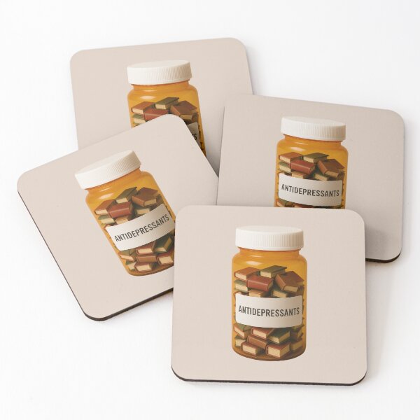 Item preview, Bottle of Antidepressants - Books designed and sold by wonderxwander.