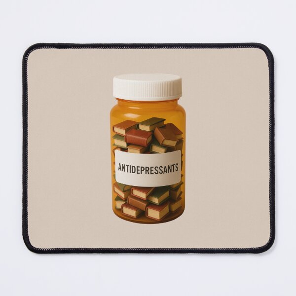 Item preview, Bottle of Antidepressants - Books designed and sold by wonderxwander.
