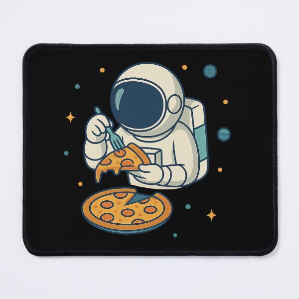 Item preview, Space Pizza Break – Astronaut’s Cheesy Moment designed and sold by HEERMANArt.