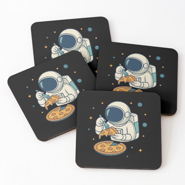Item preview, Space Pizza Break – Astronaut’s Cheesy Moment designed and sold by HEERMANArt.