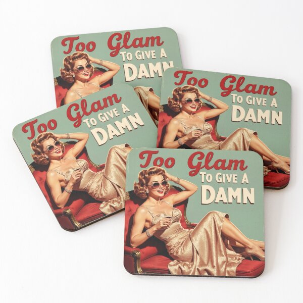 Item preview, To Glam To Give A Damn designed and sold by ADP76.