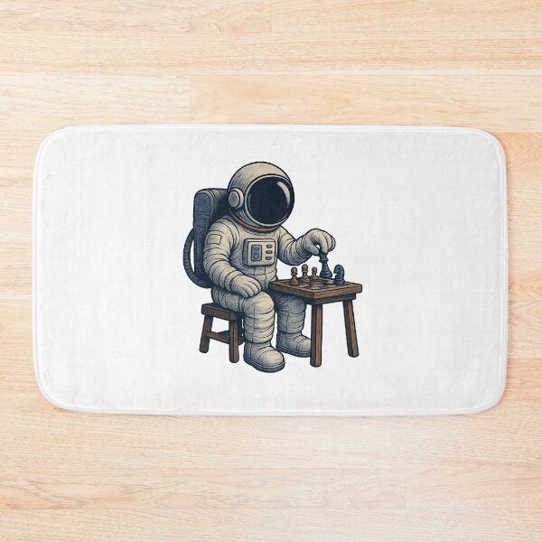 Item preview, Space Chess – Checkmate Among the Stars designed and sold by HEERMANArt.
