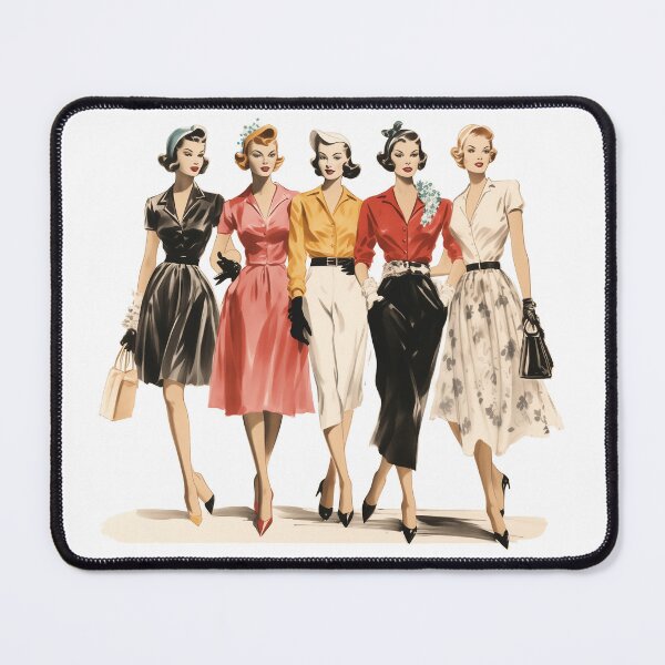 Item preview, Vintage Fashion Sketch - Mid Century -1950s Ready to Wear designed and sold by Offset Vinyl Film.