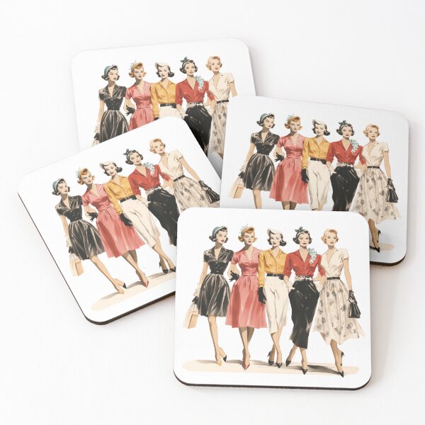 Item preview, Vintage Fashion Sketch - Mid Century -1950s Ready to Wear designed and sold by Offset Vinyl Film.