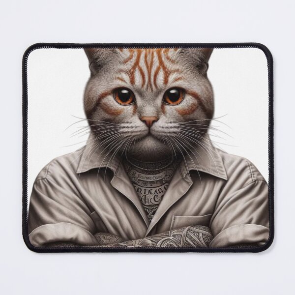 Item preview, Red Cat tattooed in shirt designed and sold by Mktn.