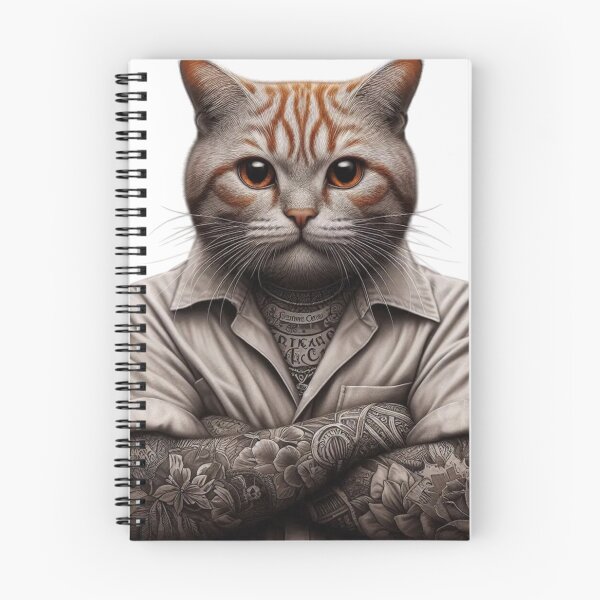 Item preview, Red Cat tattooed in shirt designed and sold by Mktn.
