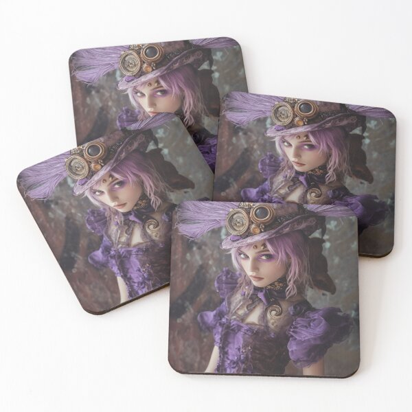 Item preview, Cheeky looking steampunk girl 10 designed and sold by Made-by-Gus.