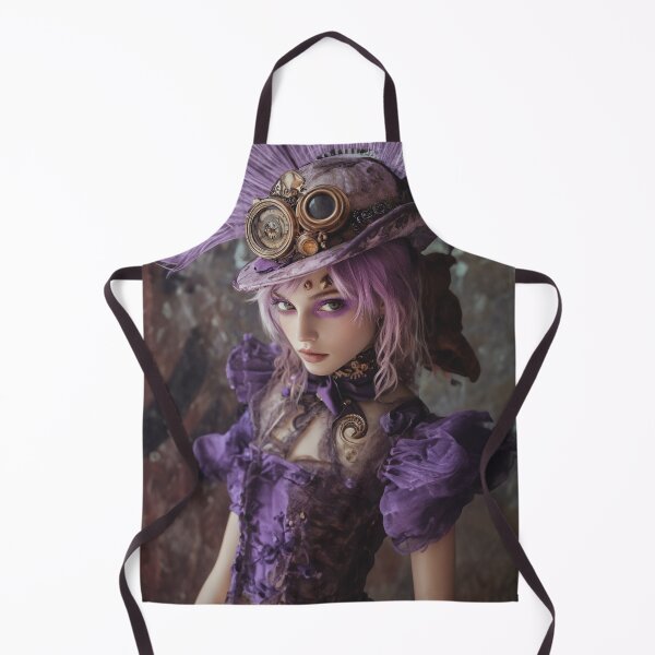 Item preview, Cheeky looking steampunk girl 10 designed and sold by Made-by-Gus.