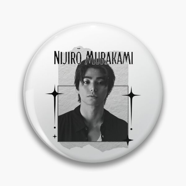 Item preview, Nijiro Murakami Japanese Actor Dramas Monochrome Black and White Classic Design Collage  designed and sold by HELL0WBELLO.