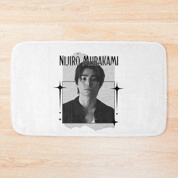 Item preview, Nijiro Murakami Japanese Actor Dramas Monochrome Black and White Classic Design Collage  designed and sold by HELL0WBELLO.