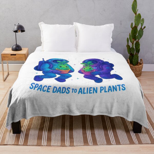 Item preview, Alien Plant Parents – Growing Life in Space designed and sold by HEERMANArt.