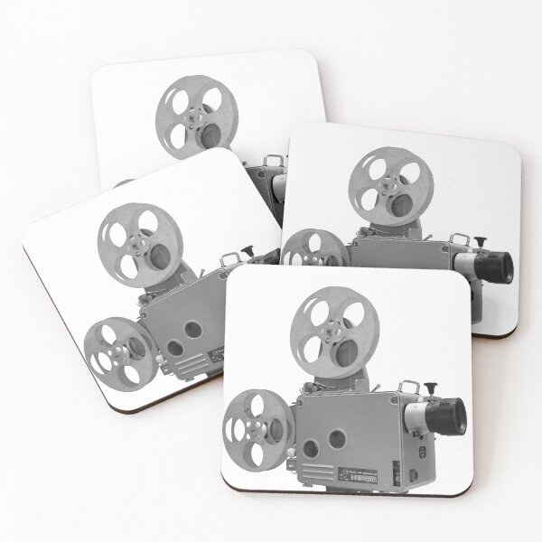 Item preview, Cinematic Mood – Vintage Movie Camera Poster designed and sold by Levision.
