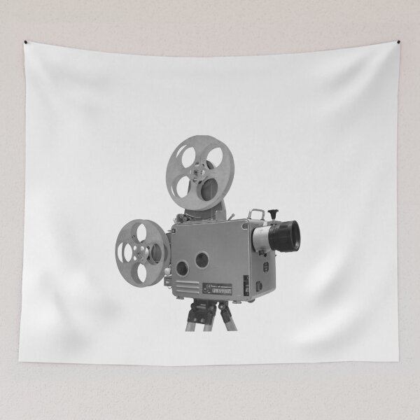 Item preview, Cinematic Mood – Vintage Movie Camera Poster designed and sold by Levision.