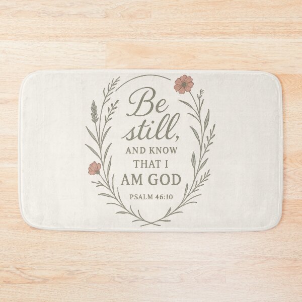 Item preview, Be Still and Know – Psalm 46:10 Bible Verse designed and sold by SimplySelim.