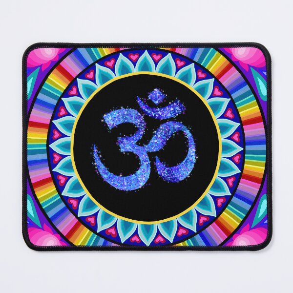 Item preview, Sacred Om Mandala (purple) designed and sold by Soozie Wray.