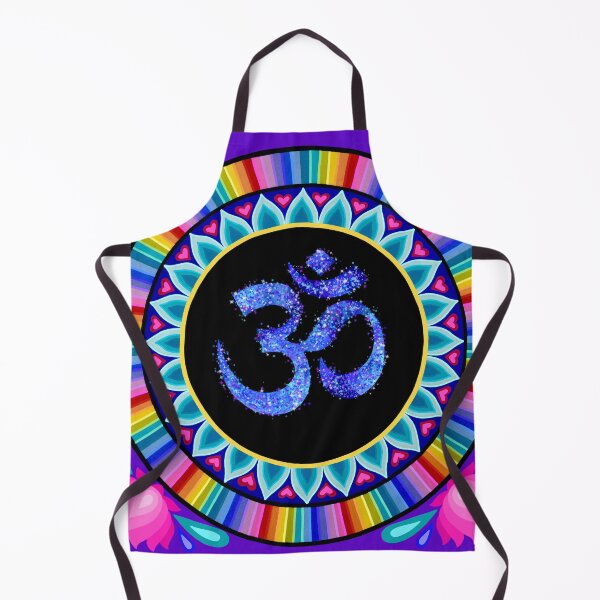 Item preview, Sacred Om Mandala (purple) designed and sold by Soozie Wray.