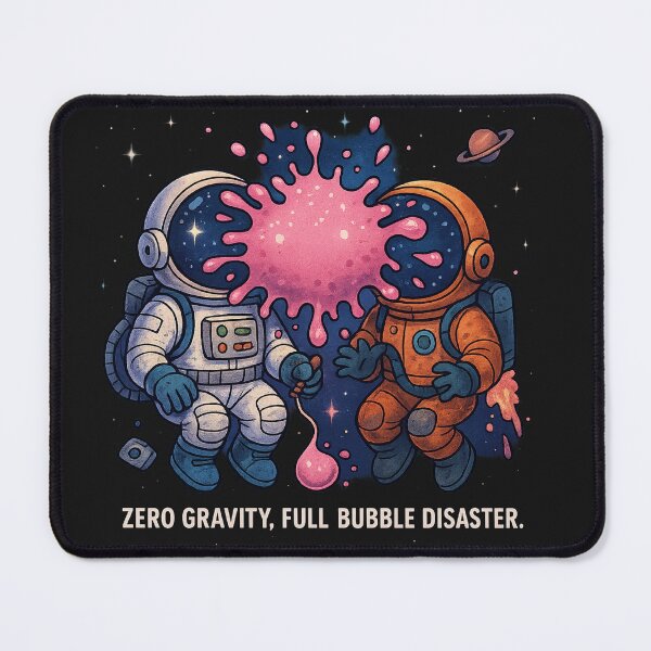 Item preview, Bubble Trouble – Zero Gravity Pop designed and sold by HEERMANArt.