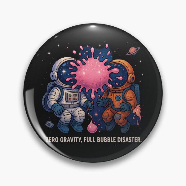 Item preview, Bubble Trouble – Zero Gravity Pop designed and sold by HEERMANArt.