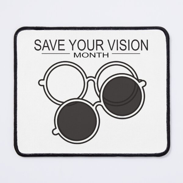 Item preview, SAVE YOUR VISION MONTH designed and sold by Polla-Shirt.