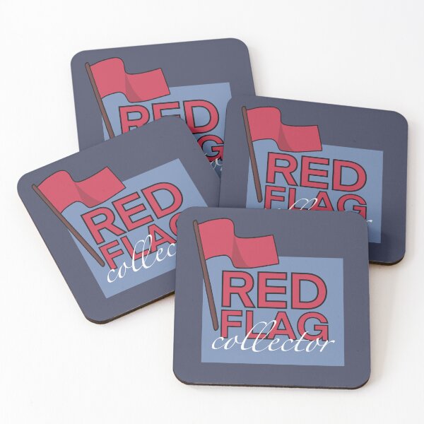 Item preview, Red Flag Collector Vertical designed and sold by Sass-N-SideEyes.