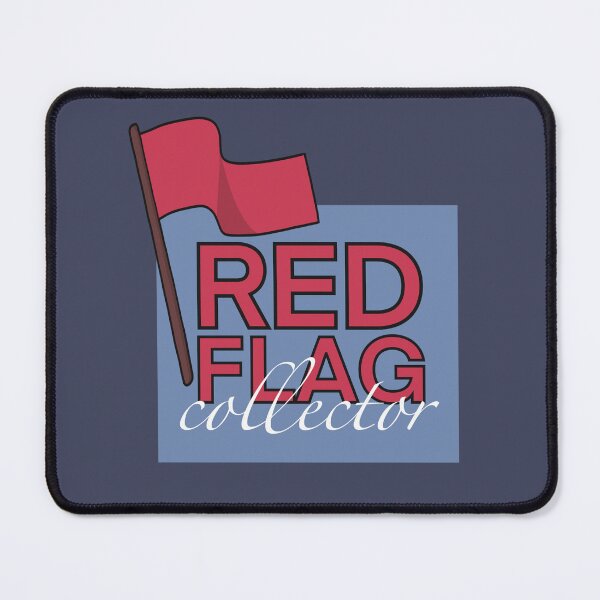 Item preview, Red Flag Collector Vertical designed and sold by Sass-N-SideEyes.